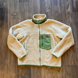Vintage Patagonia Retro Fleece Jacket, Men’s Large